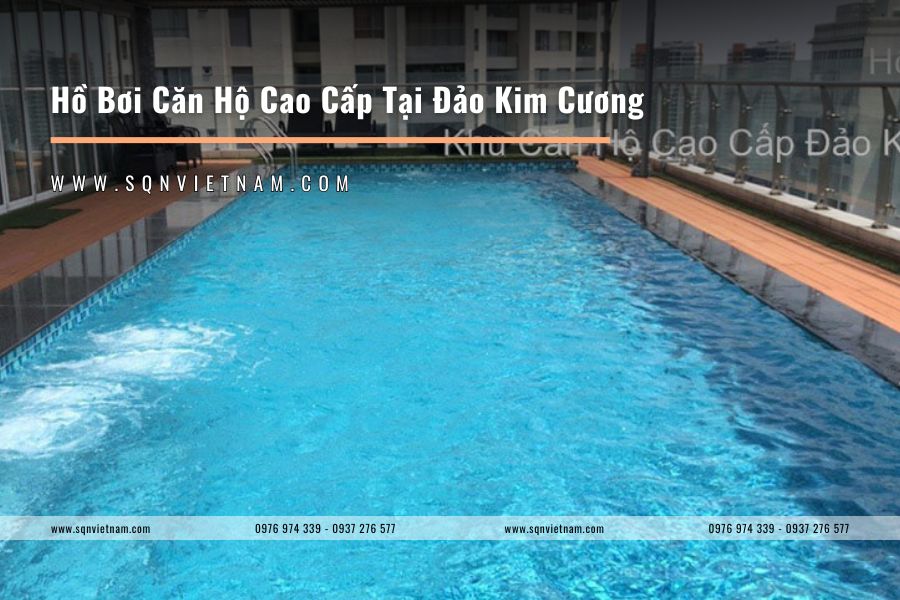 Hồ Bơi Căn Hộ Cao Cấp Tại Đảo Kim Cương