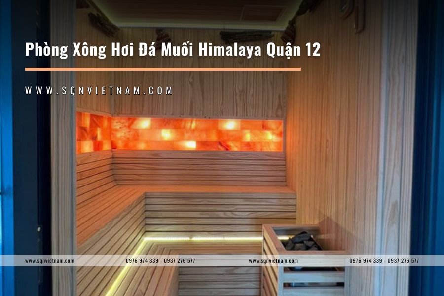 Phòng Xông Hơi Đá Muối Himalaya Quận 12